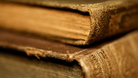 Photograph of two old books © iStockphoto.com/sndr