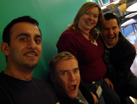 Muslim, Colin, Barbara & Justin