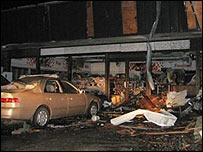 Centro de Greensburg destruído