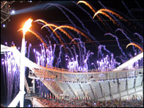 آتش المپیک در یونان