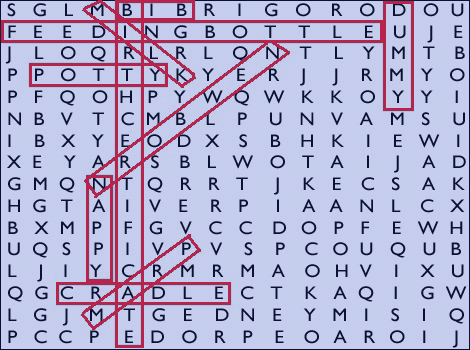 Wordsearch answers