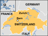 Switzerland map