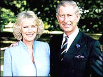 英国王储查尔斯和妻子卡米拉