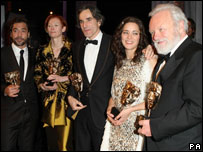 Bafta几位得奖人合影