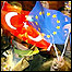 Türkiye ve AB bayrakları