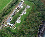 Aerial picture of Chapel Bay Fort