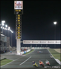 پیست لوسیل در شب