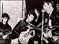 The Beatles at their Aldershot gig