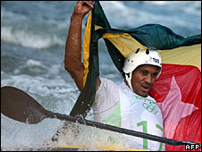 Vận động viên Benjamin Boukpeti của Togo