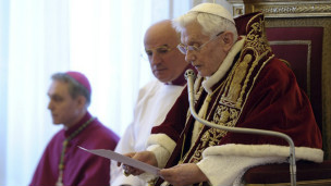 Papa Bento 16. Reuters