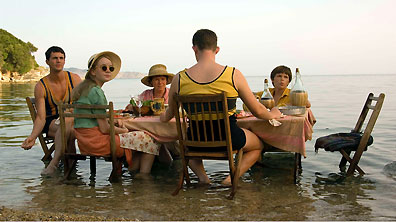 The cast of My Family and Other Animals