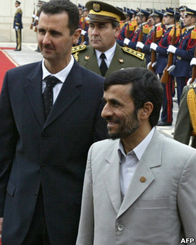 محمود احمدینژاد و بشار اسد
