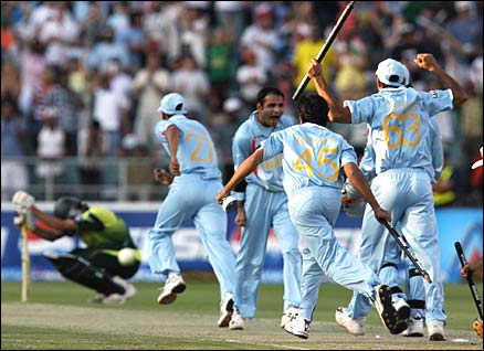 India win the ICC World Twenty20