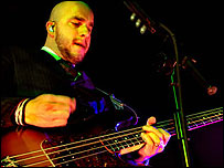 Alkaline Trio's Daniel Andriano.