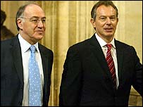 مائیکل ہوورڈ اور ٹونی بلیئر