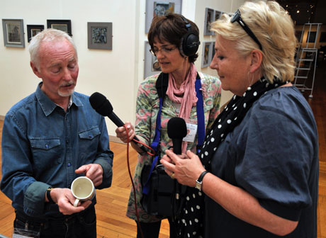 Clive Hicks Jenkins with Nicola Heywood Thomas