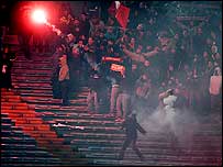 İtalya'da bir stadyum