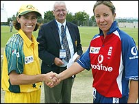 آسٹریلیا اور انگلینڈ کی کپتان