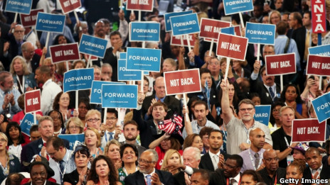 美国民主党党代表大会在北卡罗来纳州最大城市夏洛特开幕(05/09/2012)