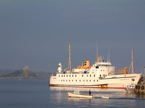 The Scillonian snapped by R.A Vercessi