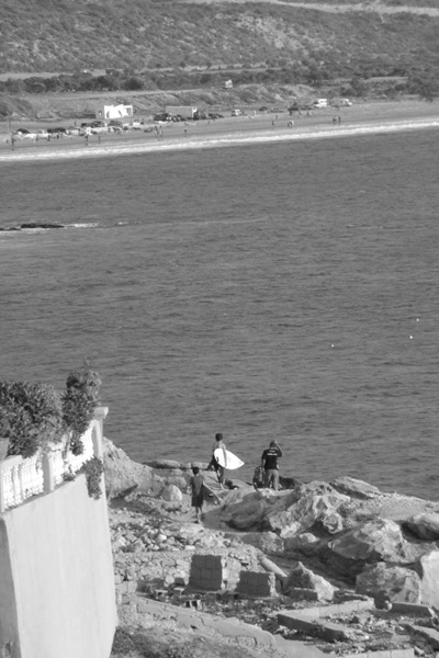 Overseas warm water surf - cheaper than ever - is becoming more and more popular for the local lineups. Maroc. Billy 08