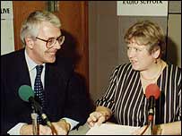 John Major and Rachel Sloane