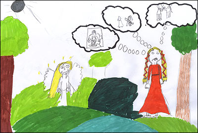 Dwynwen yn cael tri dymuniad