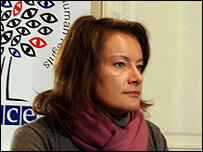 AGİT sözcüsü Urdur Gunnarsdottir