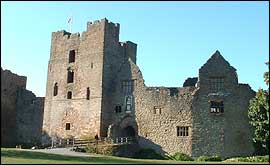 We climbed to the top of the Great Tower at Ludlow Castle to get a stunning image