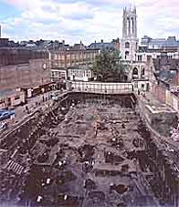 Image of the excavation of Jorvik