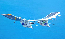 A NASA high-altitude unmanned aircraft (credit: NASA)