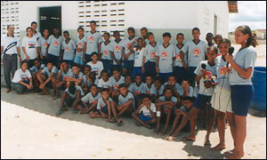 Alunos de um dos Petis em Retirolândia, na Bahia
