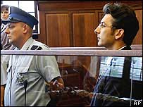 O escritor polonês Krystian Bala 