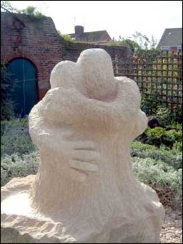 A piece of sculpture