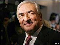 O ex-ministro da Economia da França Dominique Strauss-Kahn