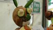 Day 2 - The kids also have a chance to enter the competitions with 'abstract animals' made entirely from vegetables.