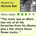 Nichola Bell gives the show 3 out of 5 stars.