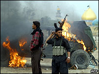 Milícia xiita em Kufa