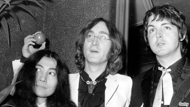John Lennon, Yoko Ono, Paul McCartney