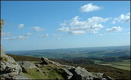 View from Buckland beacon