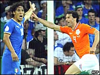 Van Nistelrooy comemora gol