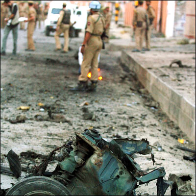 श्रीनगर में धमाका