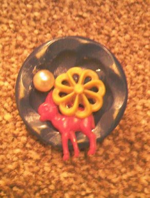 Bright and bambi brooch