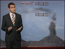 Our Ben explains the impact of the eruption on Midlands Today
