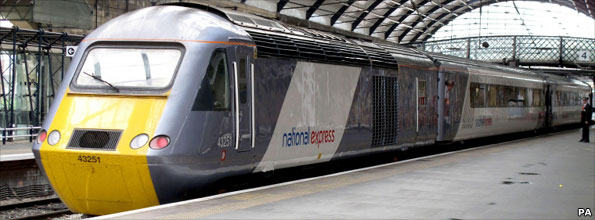 National Express train