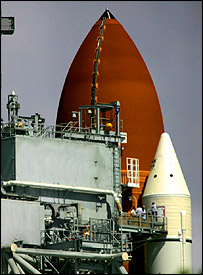 مخزن سوخت خارجی شاتل ديسکاوری