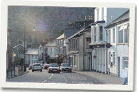 Prif stryd Blaenau Ffestiniog