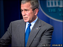 अमरीकी राष्ट्रपति जॉर्ज बुश