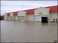 Aruba após a passagem de Furacão