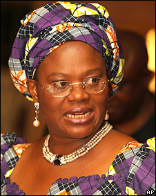 Nigeria information minister, Dora Akunyili